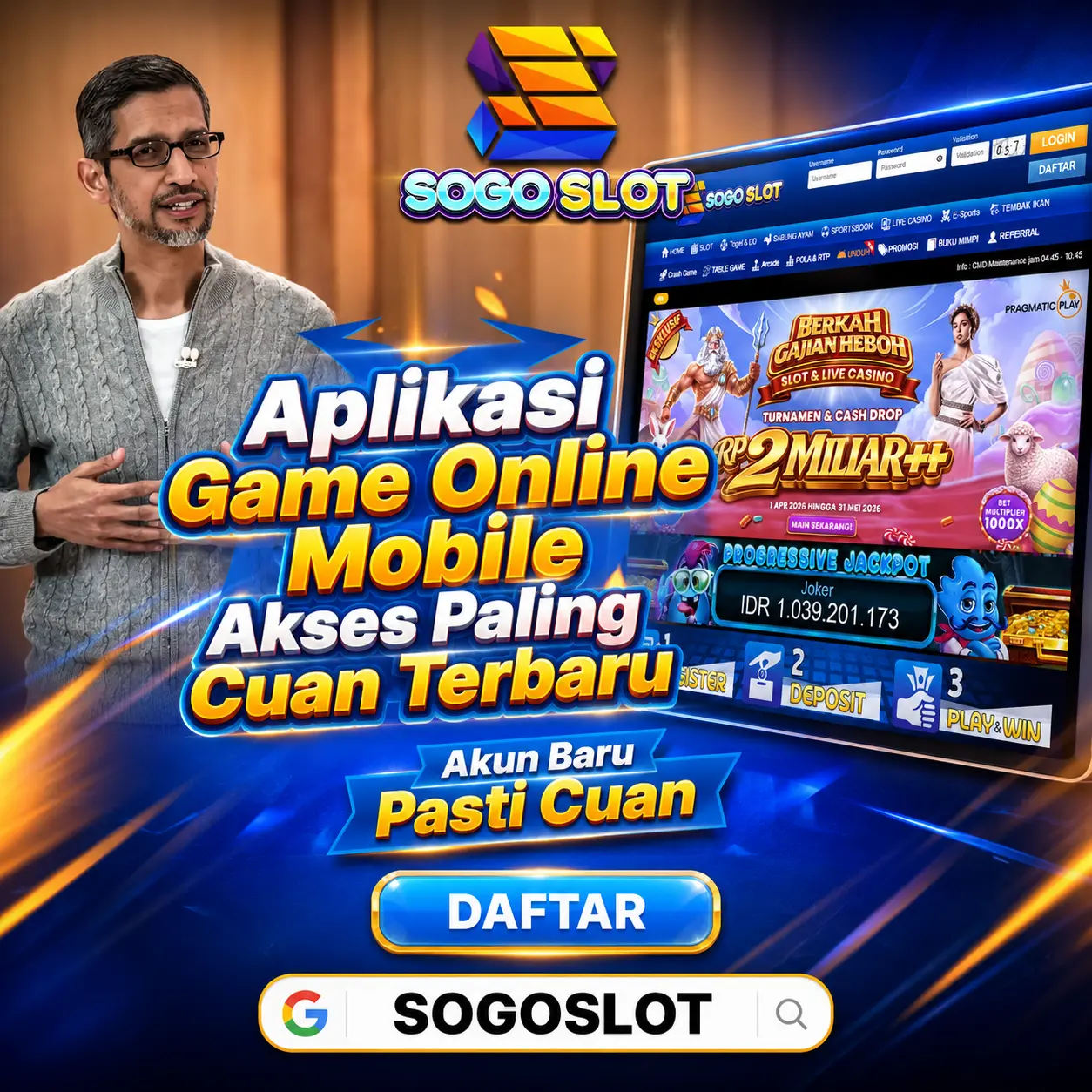 SOGOSLOT: Login & Link Alternatif Resmi Anti Blokir